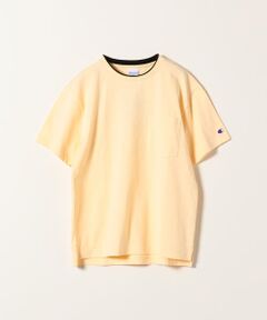 【SHIPS any別注】Champion:フェイクレイヤーポケットTシャツ