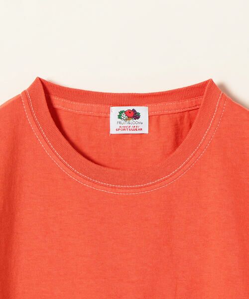 SHIPS for women / シップスウィメン カットソー | 【SHIPS any別注】FRUIT OF THE LOOM:FRUIT DYEING Tシャツ | 詳細2