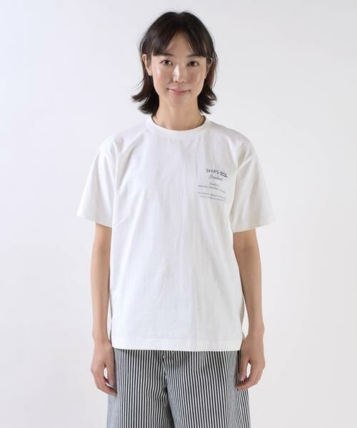 SHIPS for women / シップスウィメン Tシャツ | SHIPS any: STANDARD プリント Tシャツ ＜WOMEN＞ | 詳細7