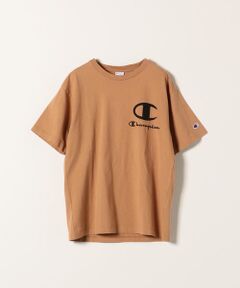 【SHIPS any別注】Champion:プリントショートスリーブTシャツ