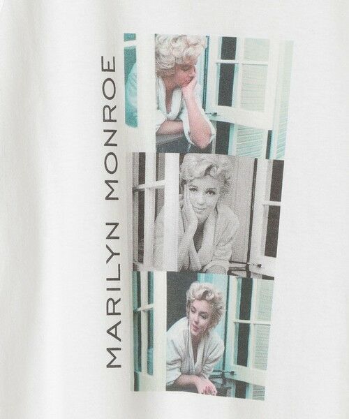 SHIPS for women / シップスウィメン Tシャツ | 【SHIPS any別注】GOOD ROCK SPEED:Marilyn Monroe フォトプリントTEE | 詳細17