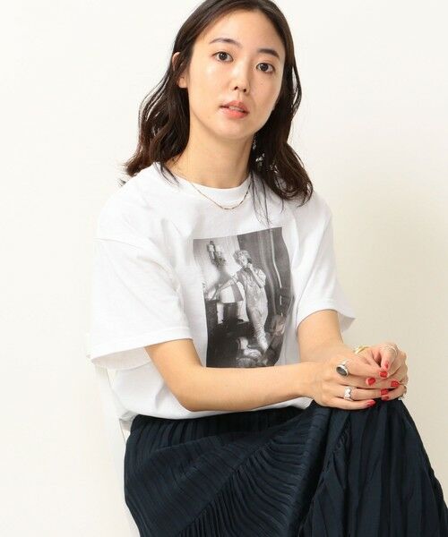 SHIPS for women / シップスウィメン Tシャツ | 【SHIPS any別注】GOOD ROCK SPEED:Marilyn Monroe フォトプリントTEE | 詳細25