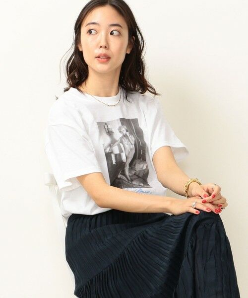 SHIPS for women / シップスウィメン Tシャツ | 【SHIPS any別注】GOOD ROCK SPEED:Marilyn Monroe フォトプリントTEE | 詳細26