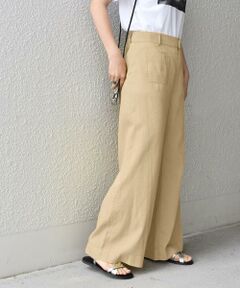 SHIPS / シップス その他パンツ | SHIPS any: リネンミックス ポケットパンツ