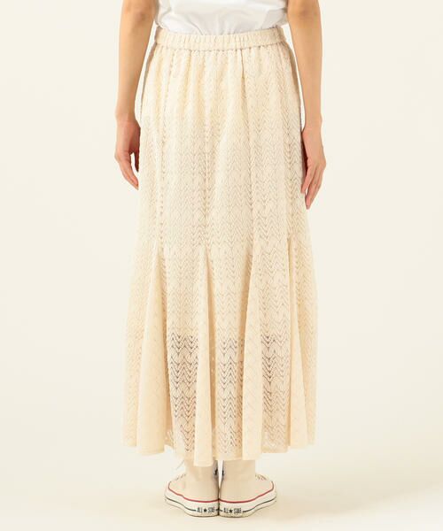 SHIPS / シップス ミニ・ひざ丈スカート | SHIPS any:ニットレーススカート | 詳細10