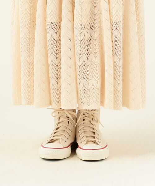 SHIPS / シップス ミニ・ひざ丈スカート | SHIPS any:ニットレーススカート | 詳細13