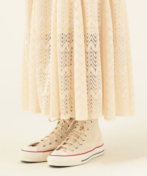SHIPS / シップス ミニ・ひざ丈スカート | SHIPS any:ニットレーススカート | 詳細14