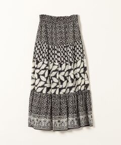 SHIPS / シップス ミニ・ひざ丈スカート | SARA MALLIKA:リーフ柄ロングスカート