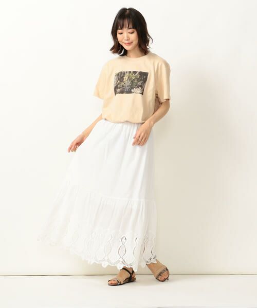 SHIPS for women / シップスウィメン ミニ・ひざ丈スカート | SHIPS any:カットワーク刺繍スカート | 詳細3