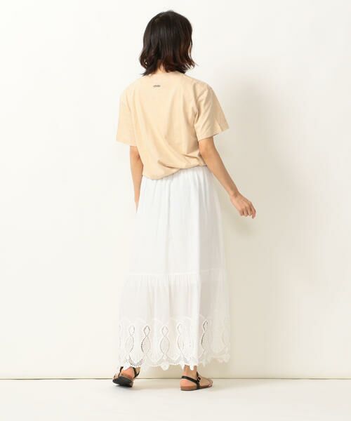 SHIPS for women / シップスウィメン ミニ・ひざ丈スカート | SHIPS any:カットワーク刺繍スカート | 詳細5