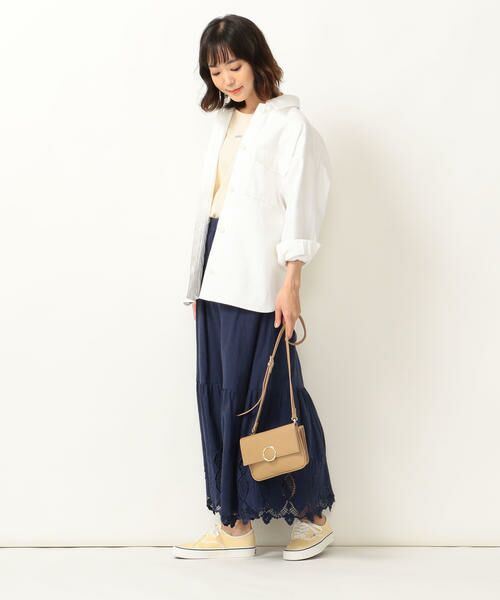 SHIPS for women / シップスウィメン ミニ・ひざ丈スカート | SHIPS any:カットワーク刺繍スカート | 詳細25