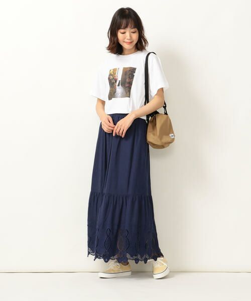 SHIPS for women / シップスウィメン ミニ・ひざ丈スカート | SHIPS any:カットワーク刺繍スカート | 詳細29