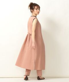 SHIPS / シップス ミニ丈・ひざ丈ワンピース | SHIPS any:リネンライクジレセット