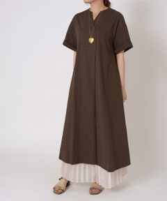 SHIPS / シップス ミニ丈・ひざ丈ワンピース | SHIPS any: USAコットン Tシャツワンピース