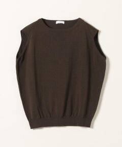 SHIPS / シップス ニット・セーター | SHIPS any:アイスコットンノースリーブニットプルオーバー