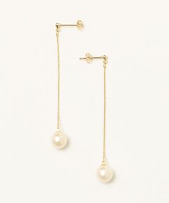 SHIPS / シップス ピアス・イヤリング | SHIPS any:チェーンパールモチーフピアス