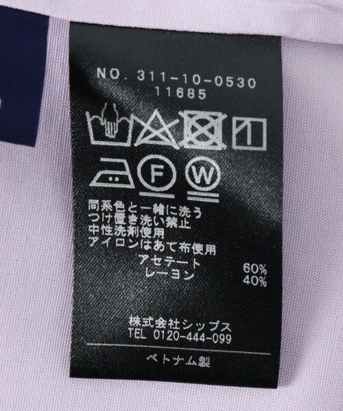 SHIPS / シップス シャツ・ブラウス | ボートネック2WAYショートスリーブブラウス | 詳細8