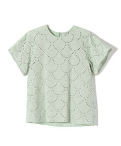 SHIPS / シップス シャツ・ブラウス | カットレースショートスリーブブラウス