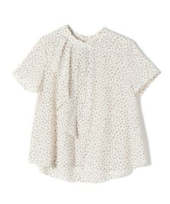 SHIPS / シップス シャツ・ブラウス | レオパードショートスリーブブラウス