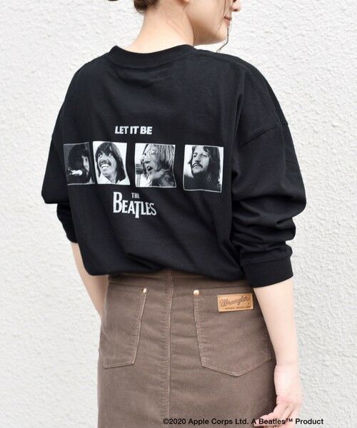 SHIPS for women / シップスウィメン カットソー | 【WEB限定】GOODSPEED:LET IT BE ロンTEE◇ | 詳細3