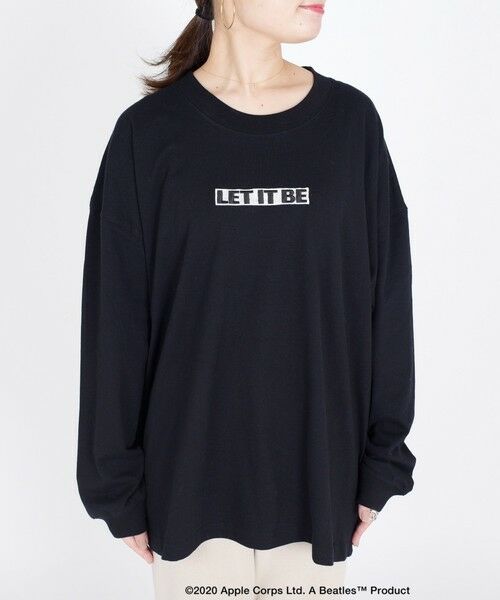 SHIPS for women / シップスウィメン カットソー | 【WEB限定】GOODSPEED:LET IT BE ロンTEE◇ | 詳細7