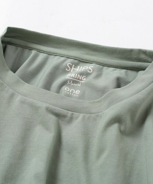 SHIPS for women / シップスウィメン Tシャツ | BRING Material×オーガニックコットン スリットロングTEE◇ | 詳細26