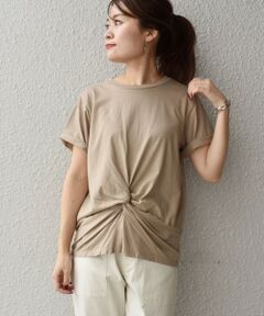 SHIPS / シップス カットソー | slic slic:フロントネジリTEE◇