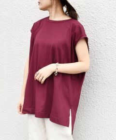 SHIPS / シップス カットソー | 〈汗染み防止〉ノースリーブビッグTEE◇