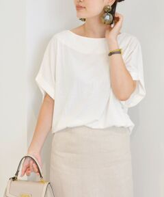 SHIPS / シップス カットソー | アイスプレミアムドルマンカットソー