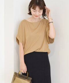 SHIPS / シップス カットソー | アイスプレミアムドルマンカットソー