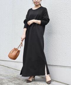 SHIPS / シップス ロング・マキシ丈ワンピース | 【WEB限定/SHIPS別注】FRUIT OF THE LOOM:スウェットワンピース◇
