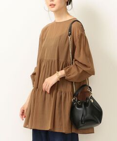 SHIPS / シップス シャツ・ブラウス | SHIPS any:シアーティアードブラウス