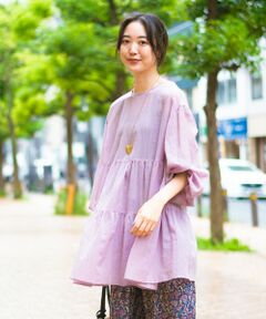 SHIPS / シップス シャツ・ブラウス | SHIPS any:シアーティアードブラウス