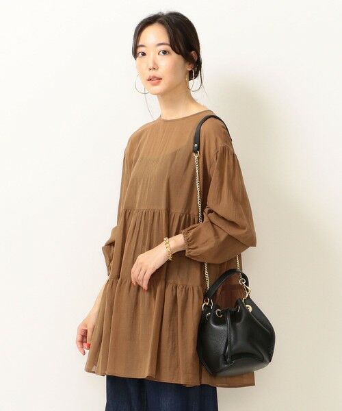 SHIPS / シップス シャツ・ブラウス | SHIPS any:シアーティアードブラウス | 詳細7