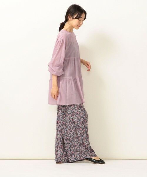 SHIPS / シップス シャツ・ブラウス | SHIPS any:シアーティアードブラウス | 詳細24