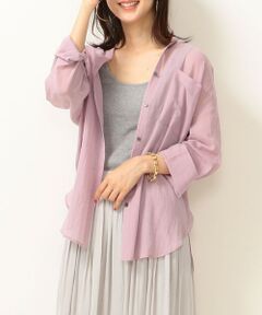 SHIPS / シップス シャツ・ブラウス | SHIPS any:シアーロングシャツ