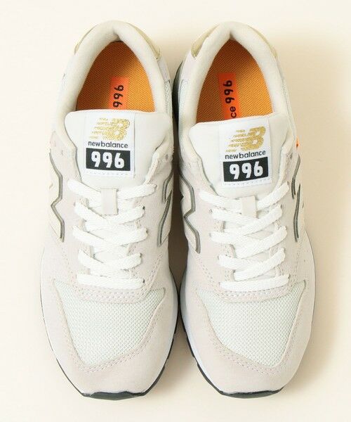 SHIPS for women / シップスウィメン スニーカー | NEW BALANCE:CM996 WHITE | 詳細4