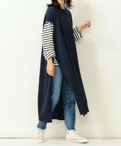 SHIPS / シップス ニット・セーター | SHIPS any:ロングニットポンチョ