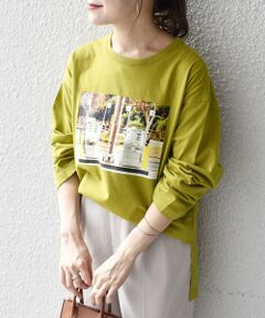 【WEB限定/SHIPS別注】ANNA MAGAGIZE×FRUIT OF THE LOOM:フォトロンTEE◇