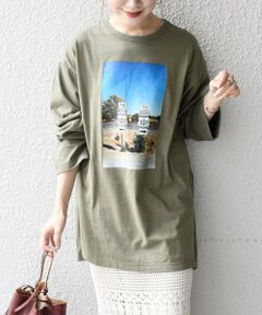 【WEB限定/SHIPS別注】ANNA MAGAGIZE×FRUIT OF THE LOOM:フォトロンTEE◇