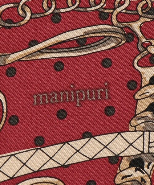SHIPS for women / シップスウィメン バンダナ・スカーフ | manipuri:65×65プリントスカーフ | 詳細1