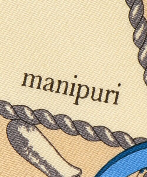 SHIPS for women / シップスウィメン バンダナ・スカーフ | manipuri:65×65プリントスカーフ | 詳細7