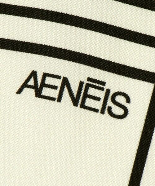 SHIPS for women / シップスウィメン バンダナ・スカーフ | AENEIS:ラインプリントスカーフ | 詳細1