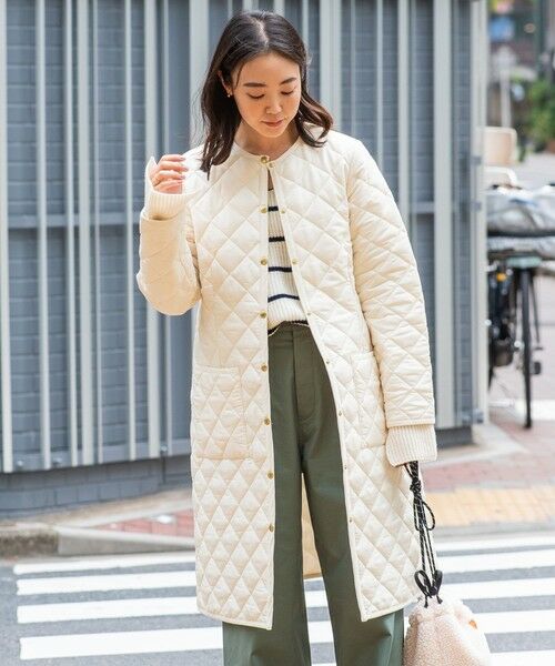 SHIPS TraditionalWeatherwear キルティングコート-