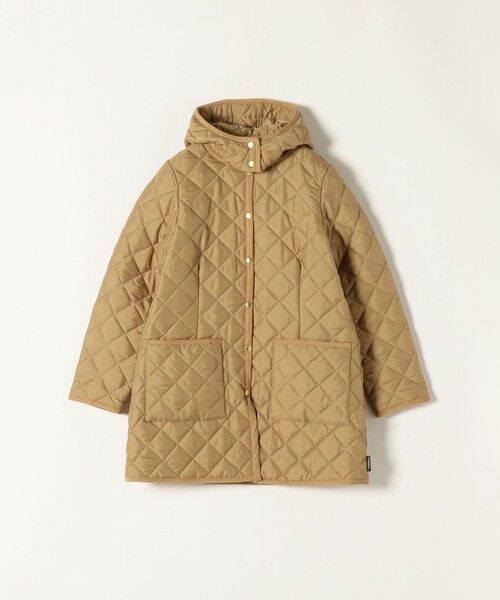 【SHIPS any別注】Traditional Weatherwear: ARKLEY HOOD フードノーカラー キルティングジャケットコート