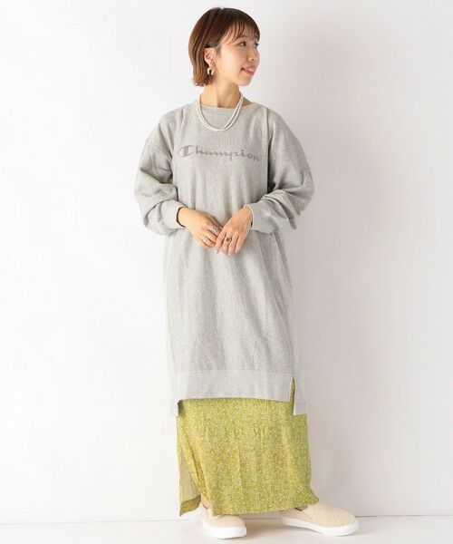 SHIPS / シップス ロング・マキシ丈ワンピース | Champion: リバースウィーブ ワンピース | 詳細1