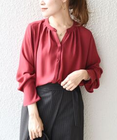 SHIPS / シップス シャツ・ブラウス | ギャザースキッパーブラウス◇