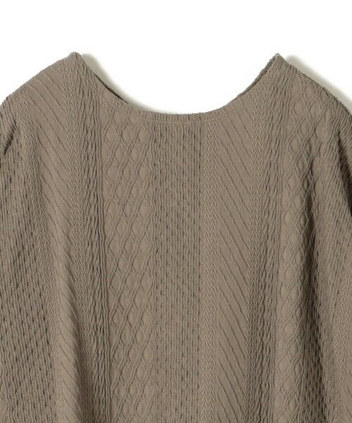 SHIPS / シップス カットソー | ケーブルバックジッププルオーバー◇ | 詳細10