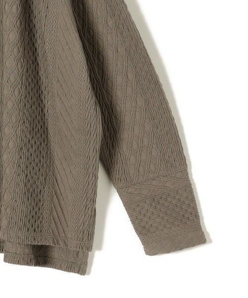 SHIPS / シップス カットソー | ケーブルバックジッププルオーバー◇ | 詳細11