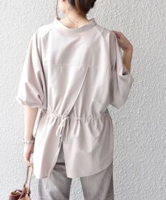 SHIPS / シップス カットソー | バックギャザーリボンカットブラウス